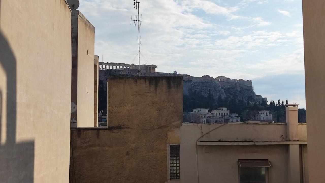 Ferienwohnung Acropolis Of Athens From Ermou Str Exterior foto